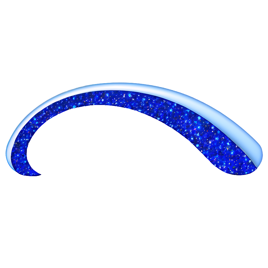 Blue Sparkle Wave Png 06262024 PNG image