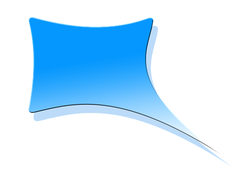Blue Speech Bubble Icon PNG image