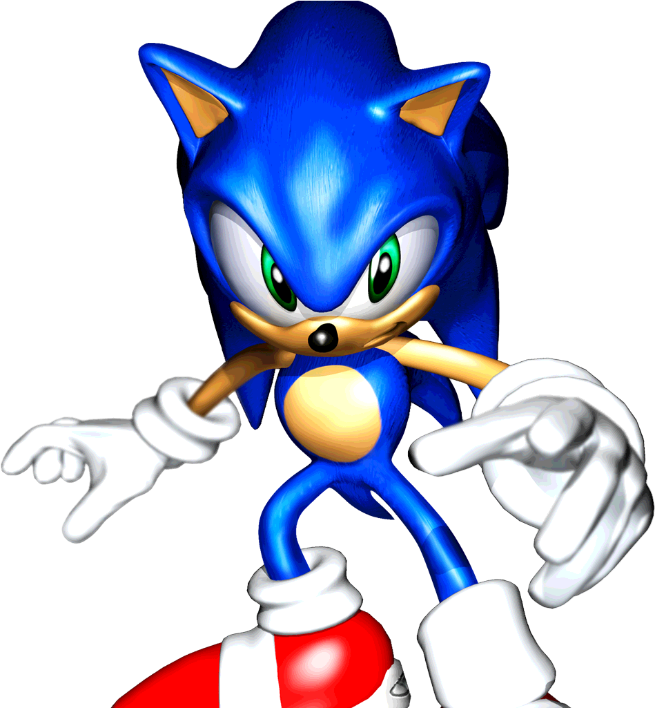 Blue Speed Adventure Character.png PNG image