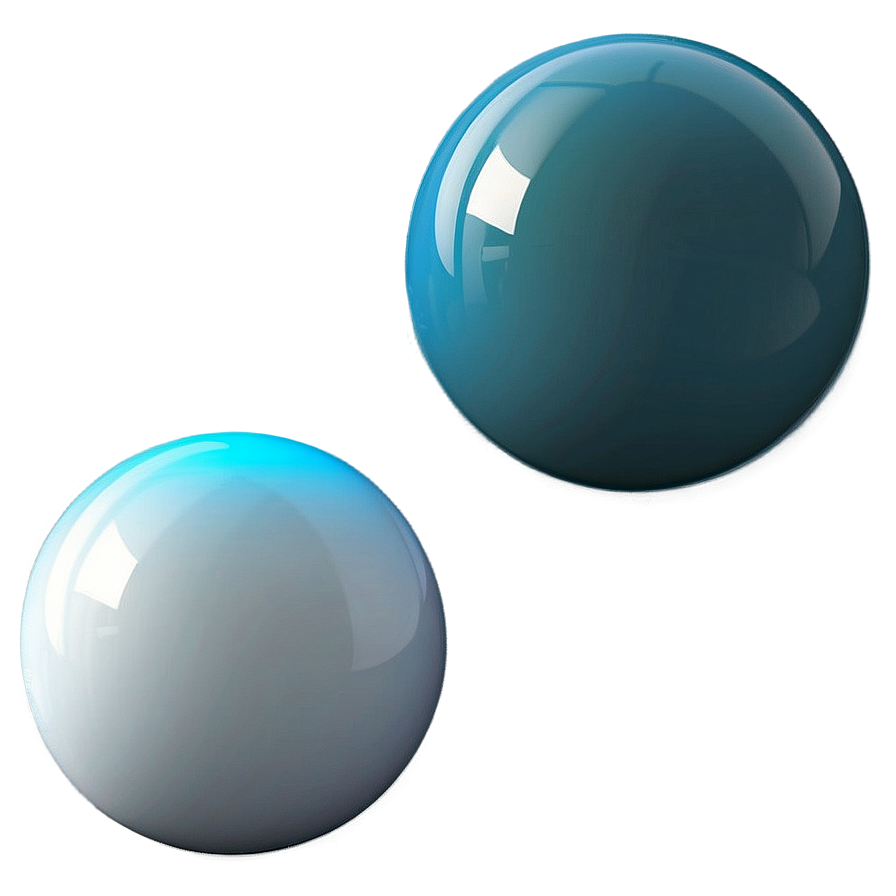 Blue Spherical Object Png 06132024 PNG image