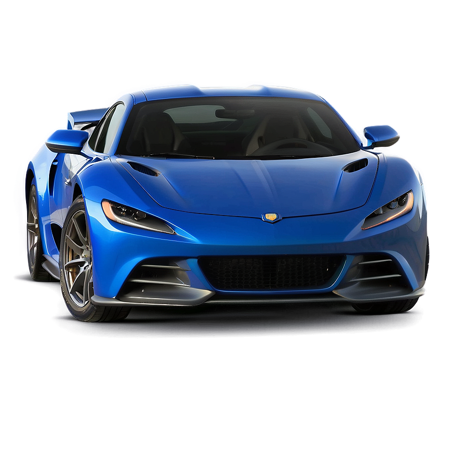 Blue Sports Car Png 05062024 PNG image