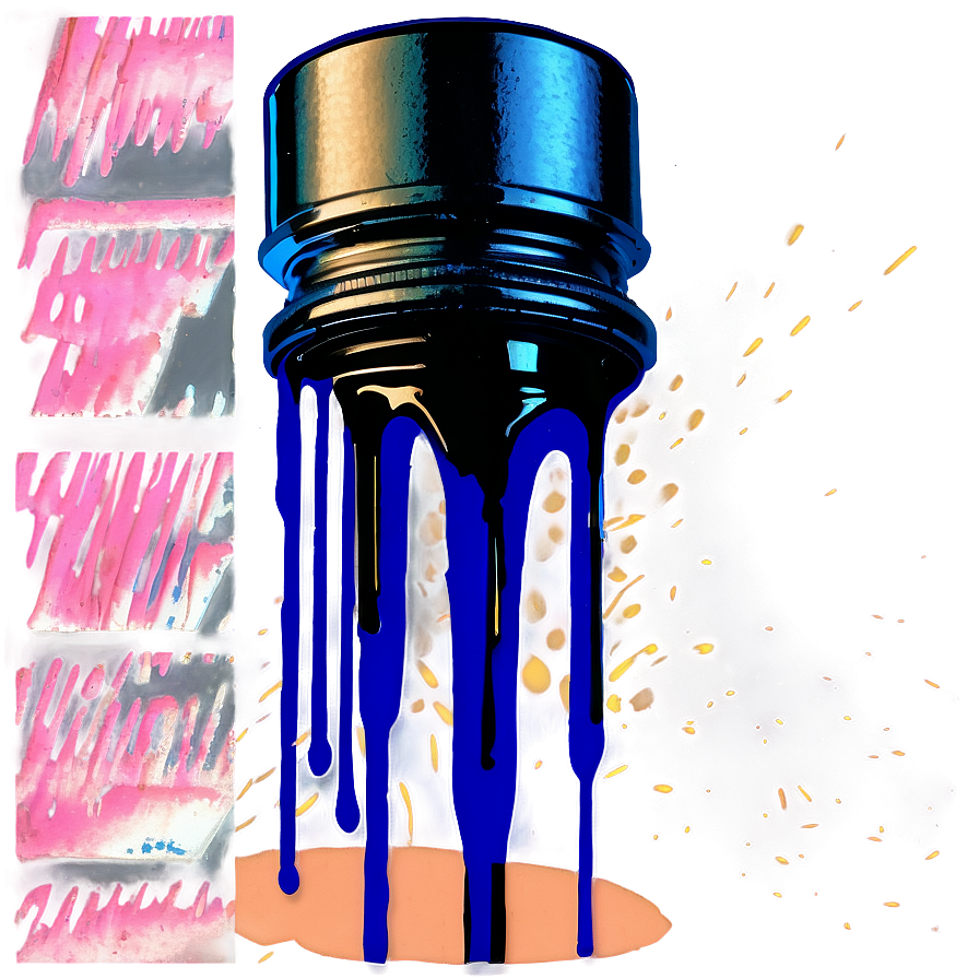 Blue Spray Paint Drip Png Sox PNG image