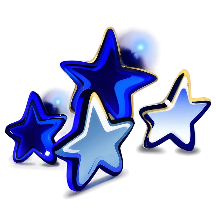 Blue Stars Clipart Png Xfg PNG image