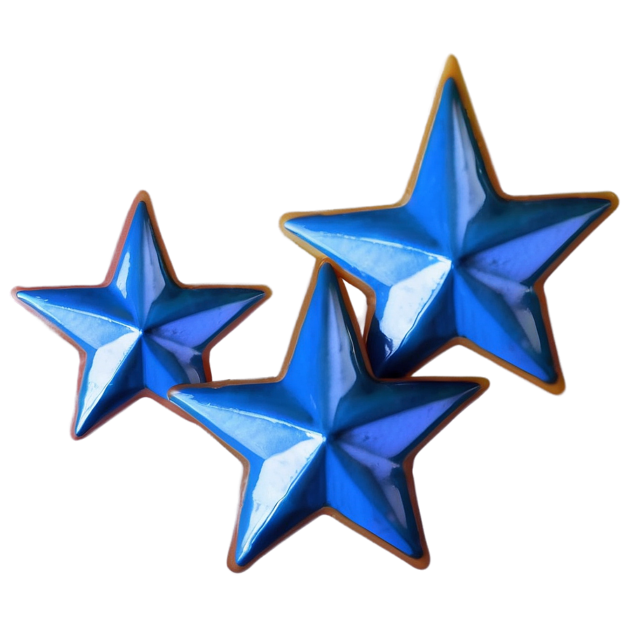 Blue Stars Graphic Png 06252024 PNG image