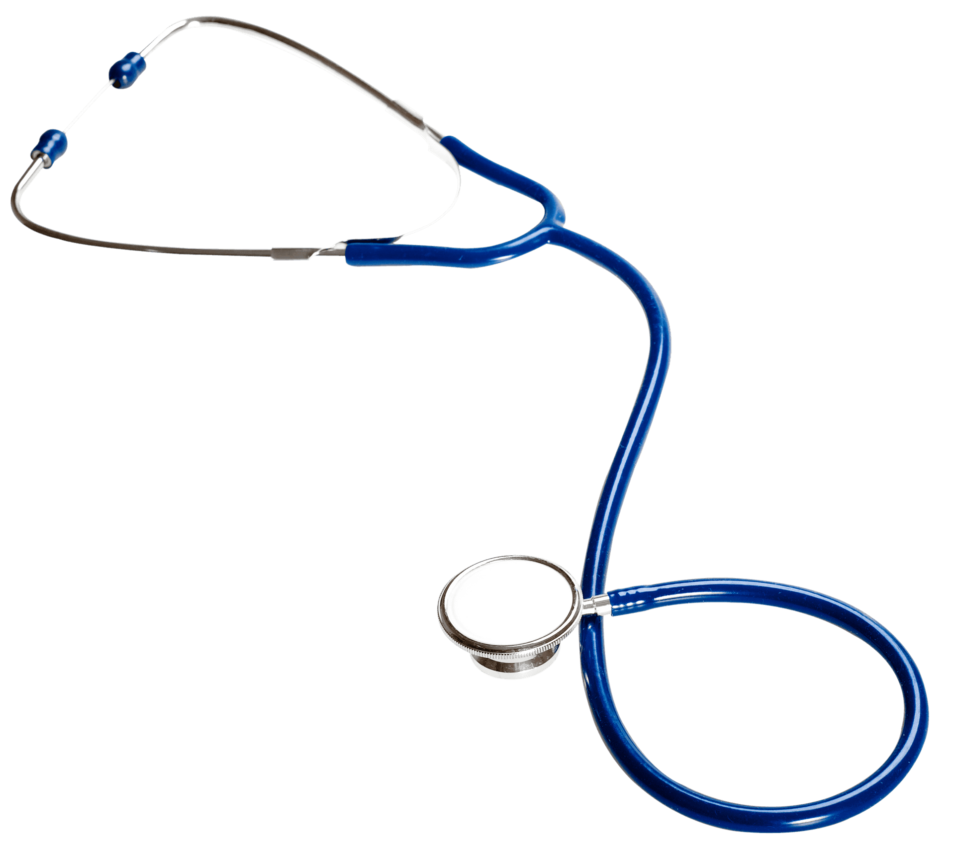 Blue Stethoscope Medical Equipment PNG image