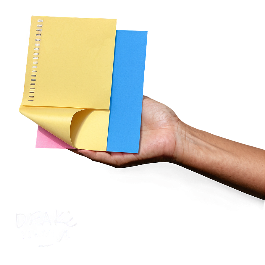 Blue Sticky Note Png 80 PNG image
