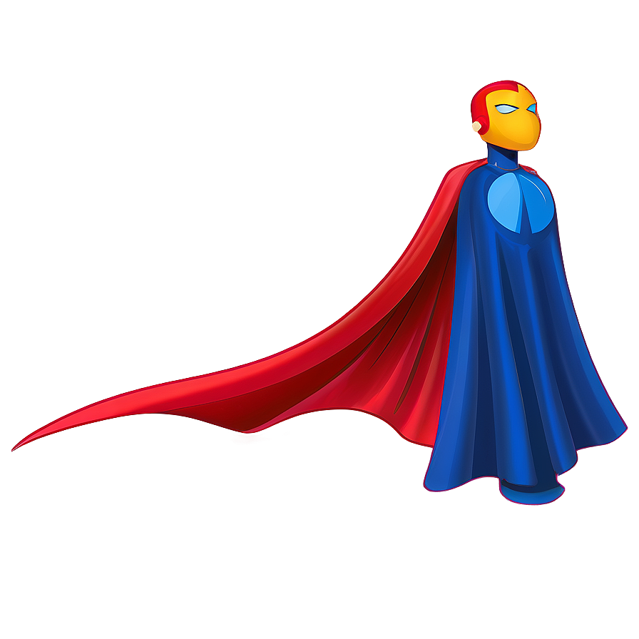 Blue Superhero Cape Clipart Png 12 PNG image