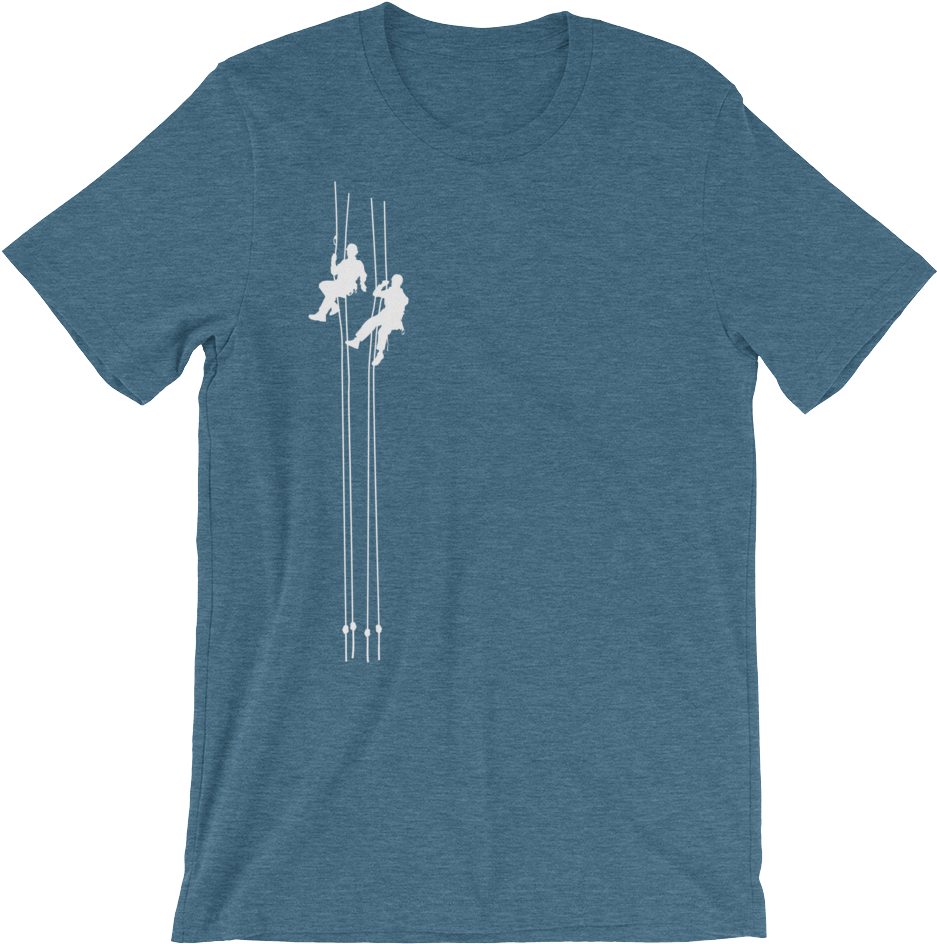 Blue T Shirt White Astronaut Design PNG image