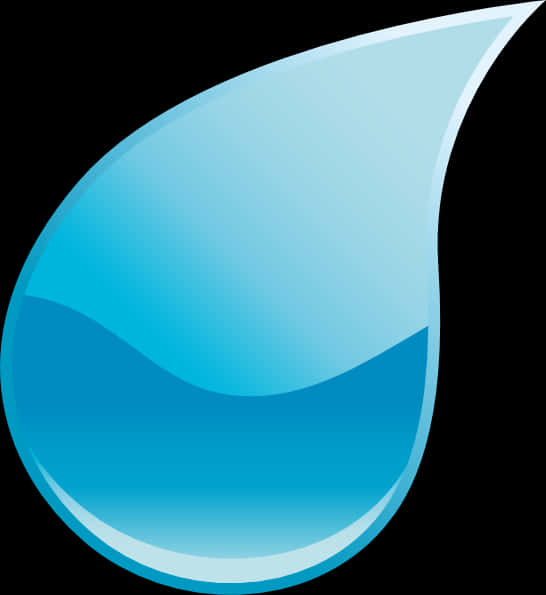 Blue_ Tear_ Drop_ Graphic PNG image