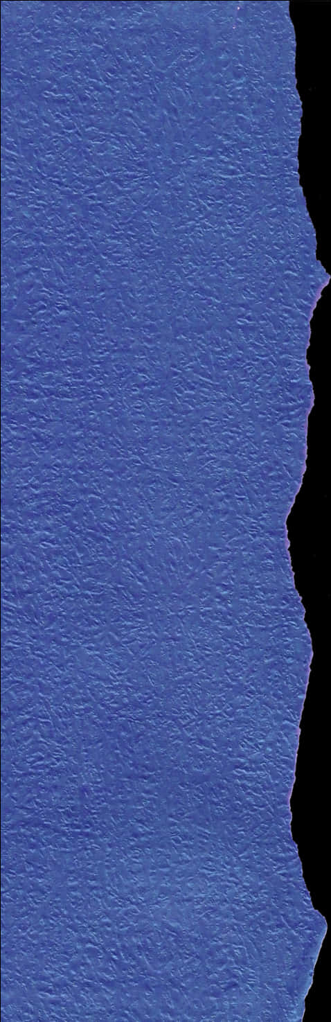 Blue Torn Paper Edge PNG image