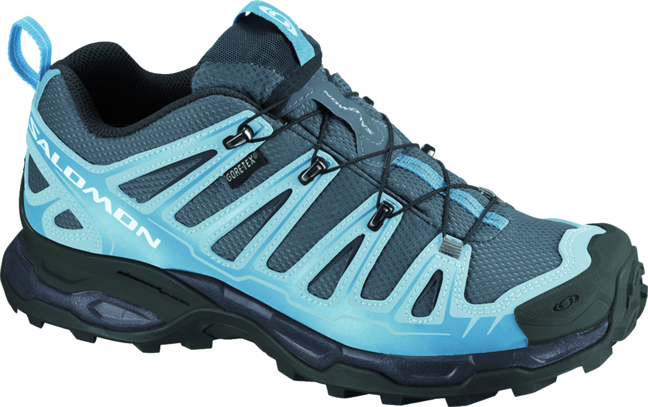 Blue Trail Running Shoe Salomon PNG image