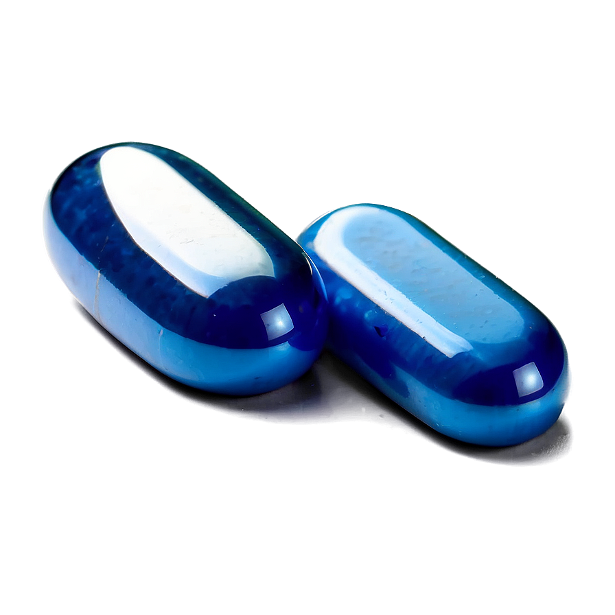 Blue Vitamin Pill Png 55 PNG image