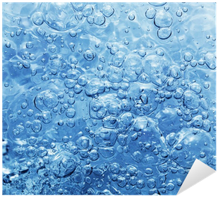 Blue Water Bubbles Texture PNG image