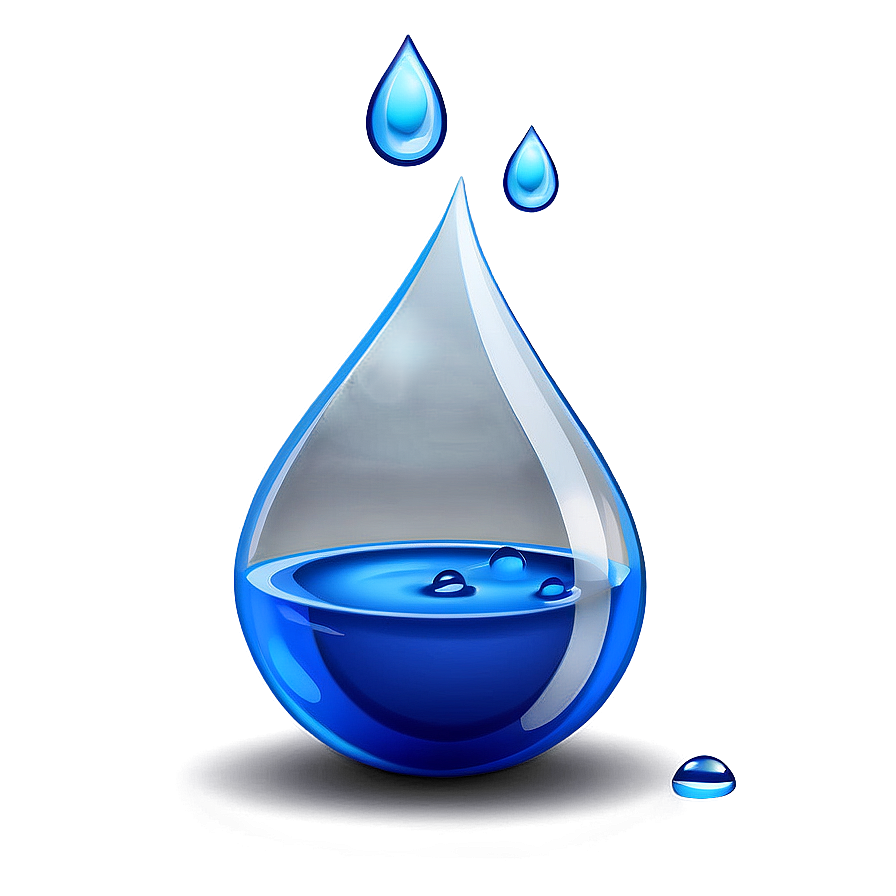 Blue Water Drop Png Amw PNG image