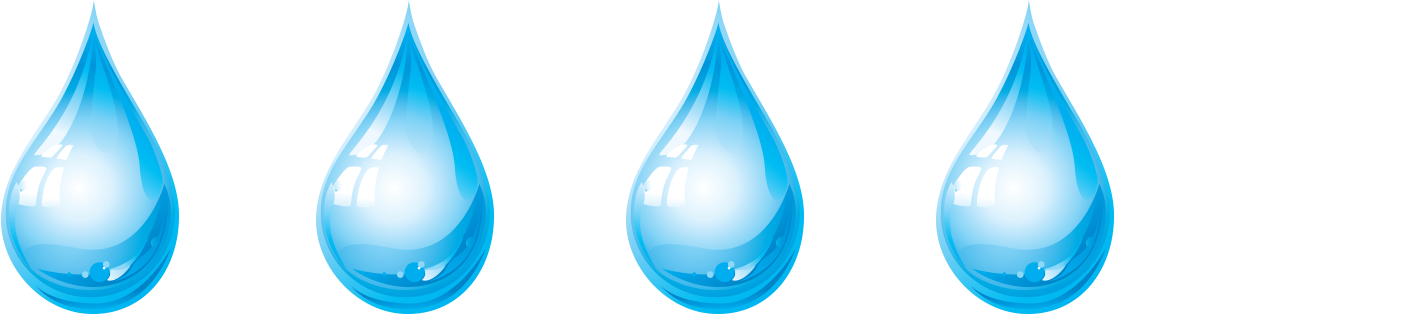 Blue Water Drops Gradient Background PNG image