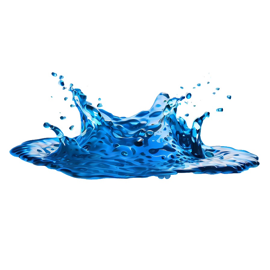 Blue Water Splash Png Ggo PNG image