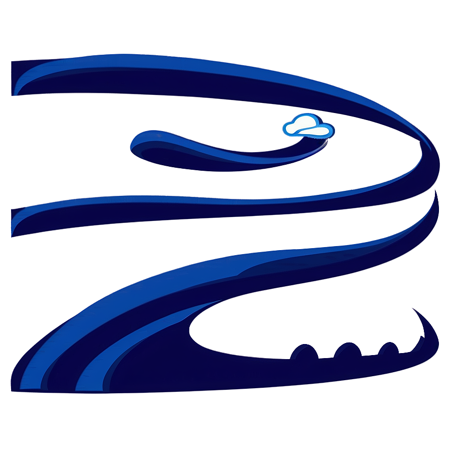 Blue Wave Clipart Png 06262024 PNG image