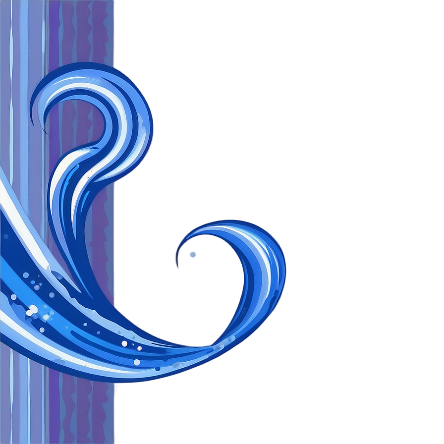 Blue Wave Clipart Png Hir PNG image