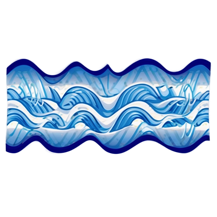 Blue Wave Pattern Png Mfq PNG image