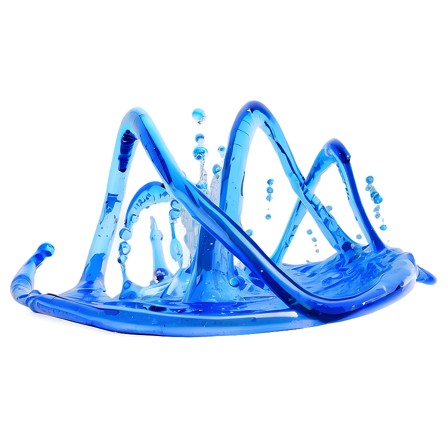 Blue Wave Splash Png Bjb28 PNG image