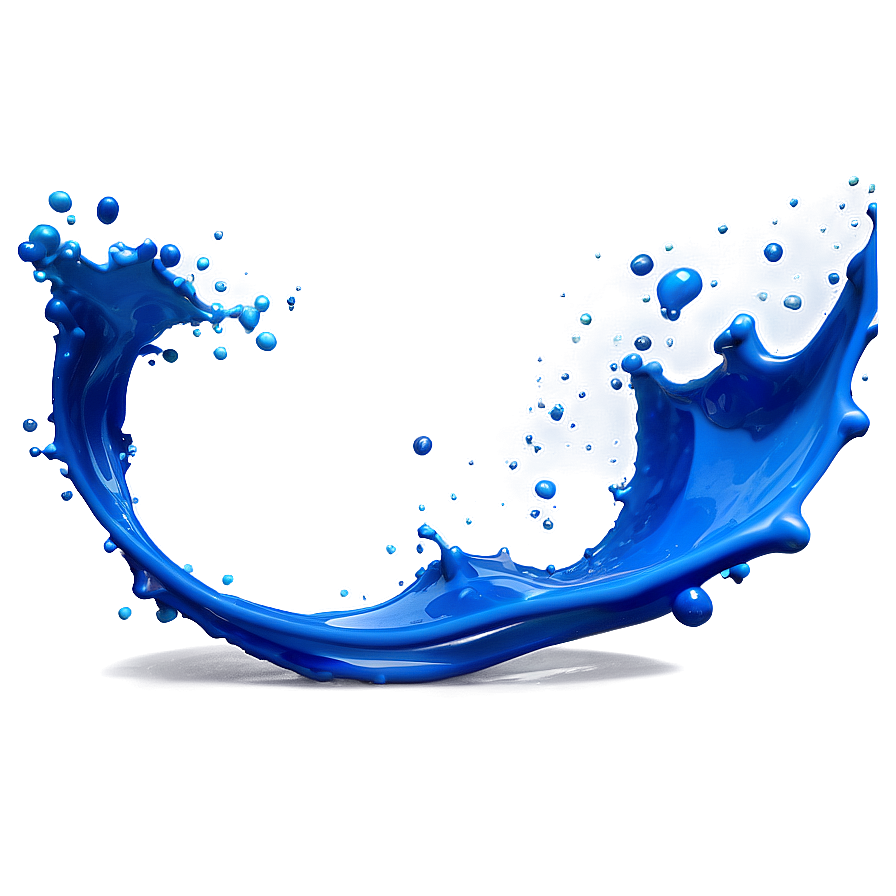 Blue Wave Splash Png Ctr PNG image