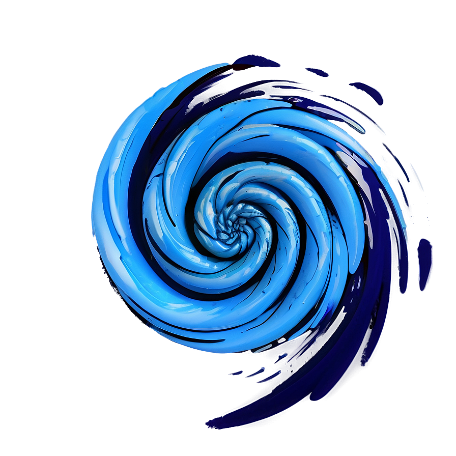 Blue Whirlpool Spiral Png Gom PNG image