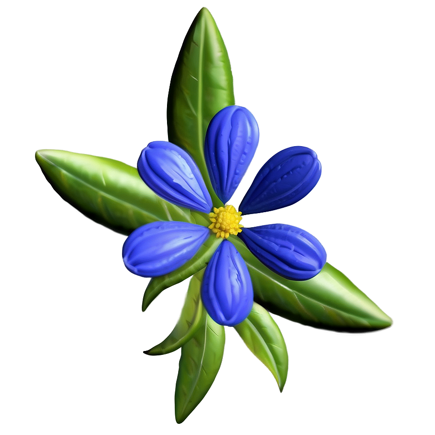 Blue Wildflower Png 74 PNG image