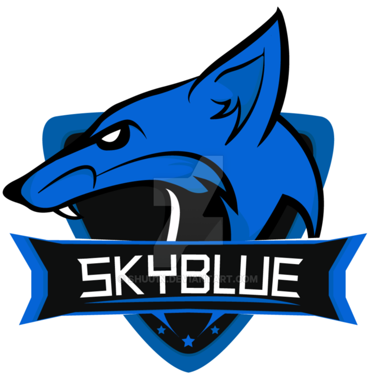 Blue Wolf Esports Logo PNG image