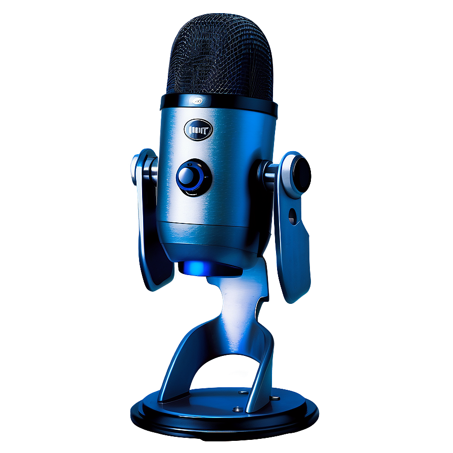 Blue Yeti Commentary Microphone Png 70 PNG image