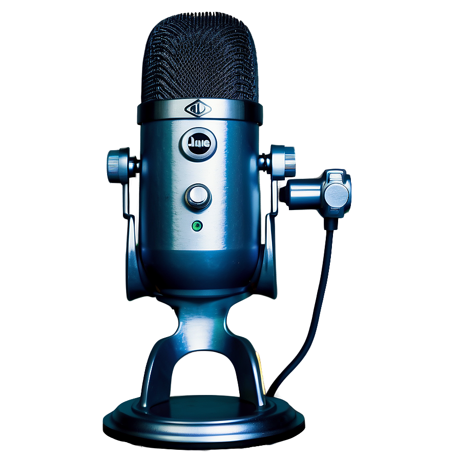 Blue Yeti Studio Mic Png 06282024 PNG image