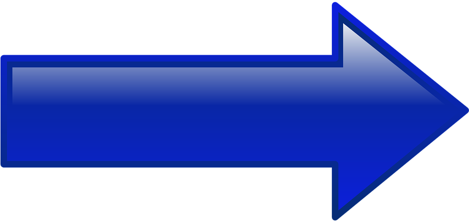 Blue3 D Arrow Graphic PNG image