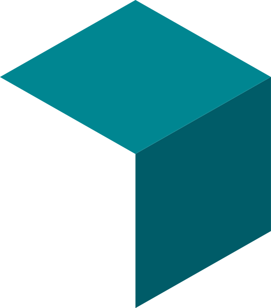 Blue3 D Cube Illustration PNG image