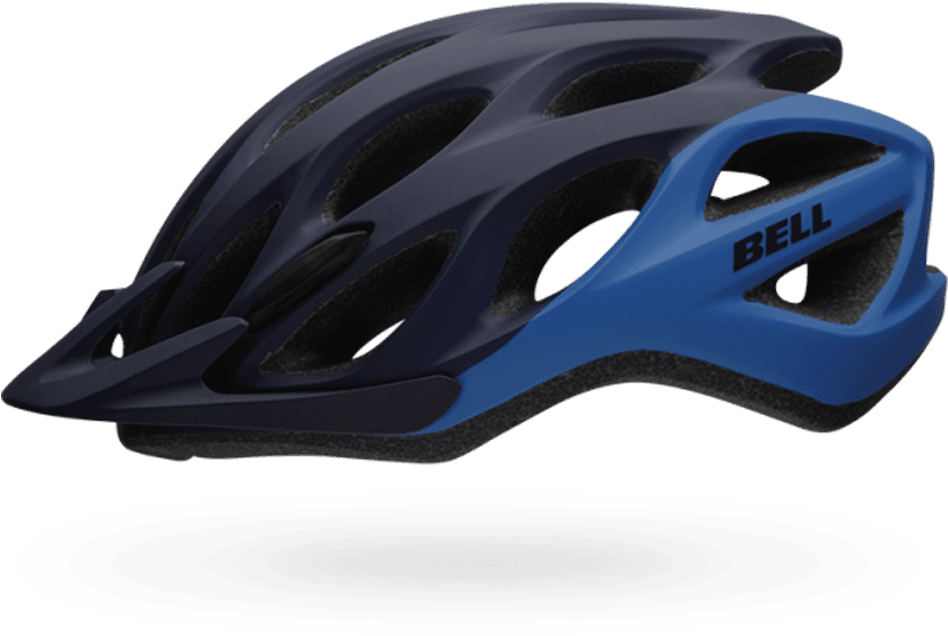 Blueand Black Bicycle Helmet PNG image