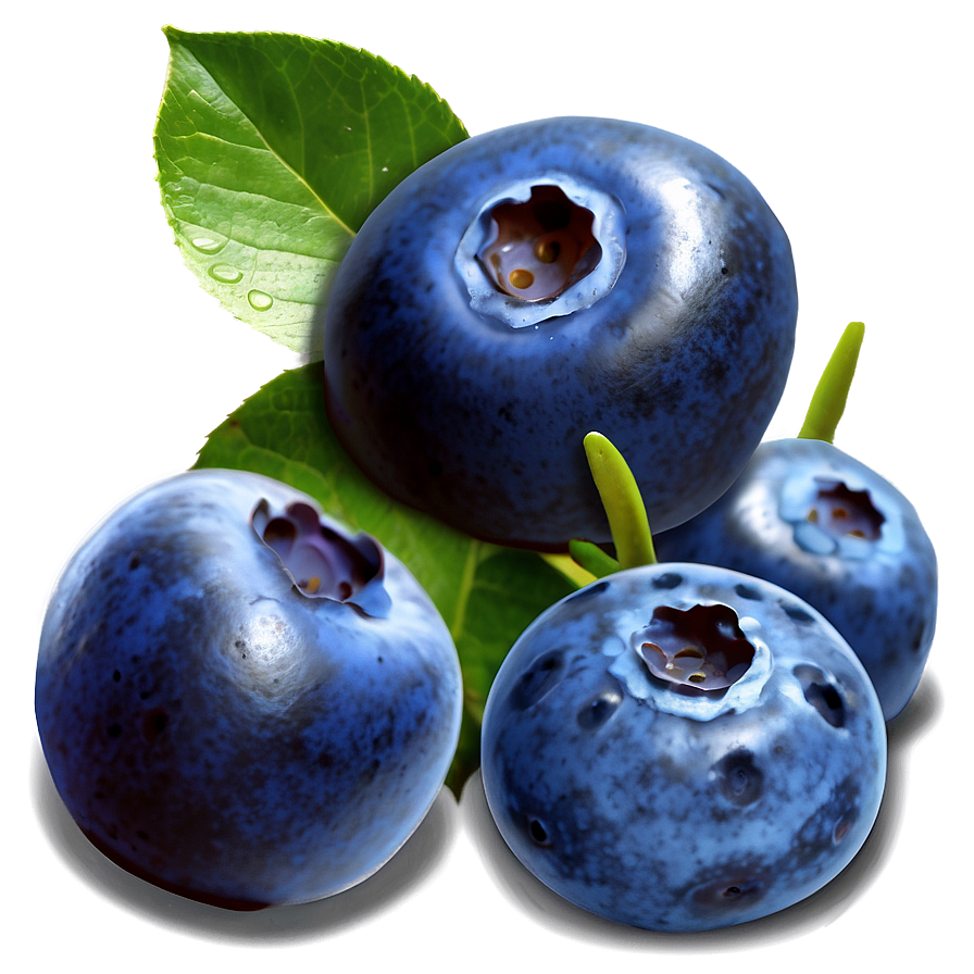 Blueberries Art Png 05242024 PNG image