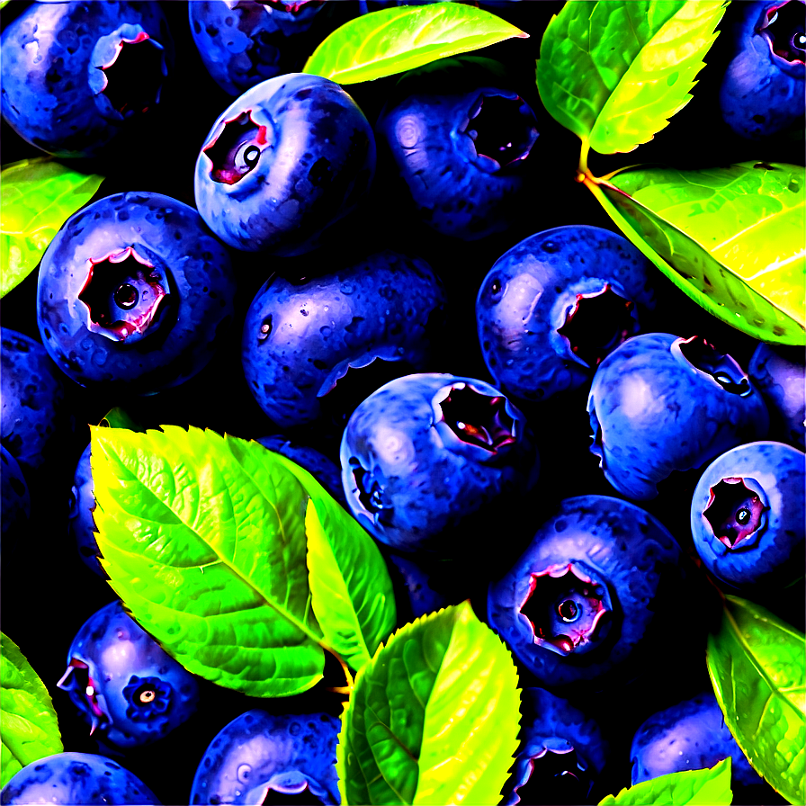 Blueberries In Sunlight Png 73 PNG image