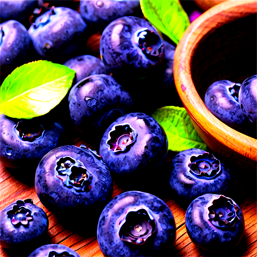 Blueberry Artisanal Preparation Png Cqj PNG image