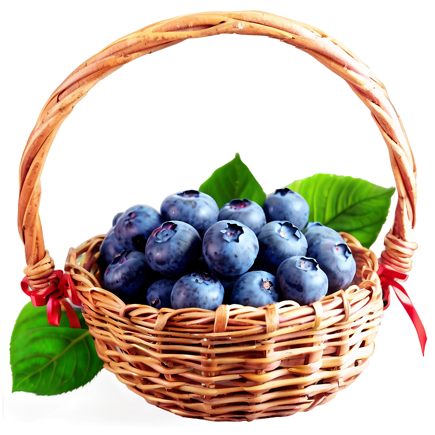 Blueberry Basket Gift Png 47 PNG image