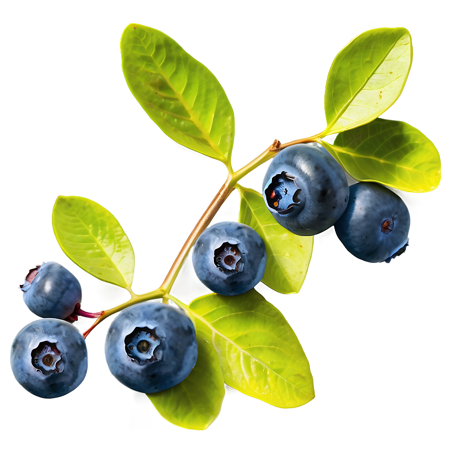 Blueberry Bush Bounty Png Jyc PNG image