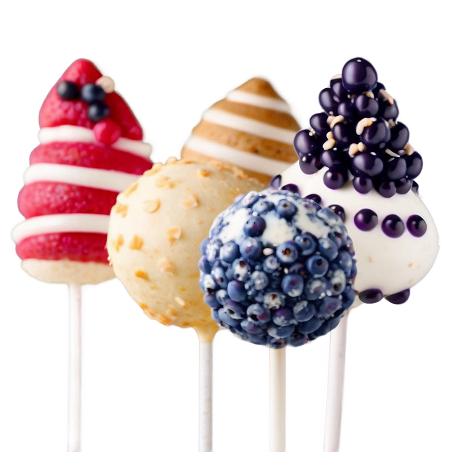 Blueberry Cake Pops Png 66 PNG image