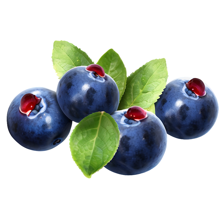 Blueberry Countryside Charm Png 60 PNG image