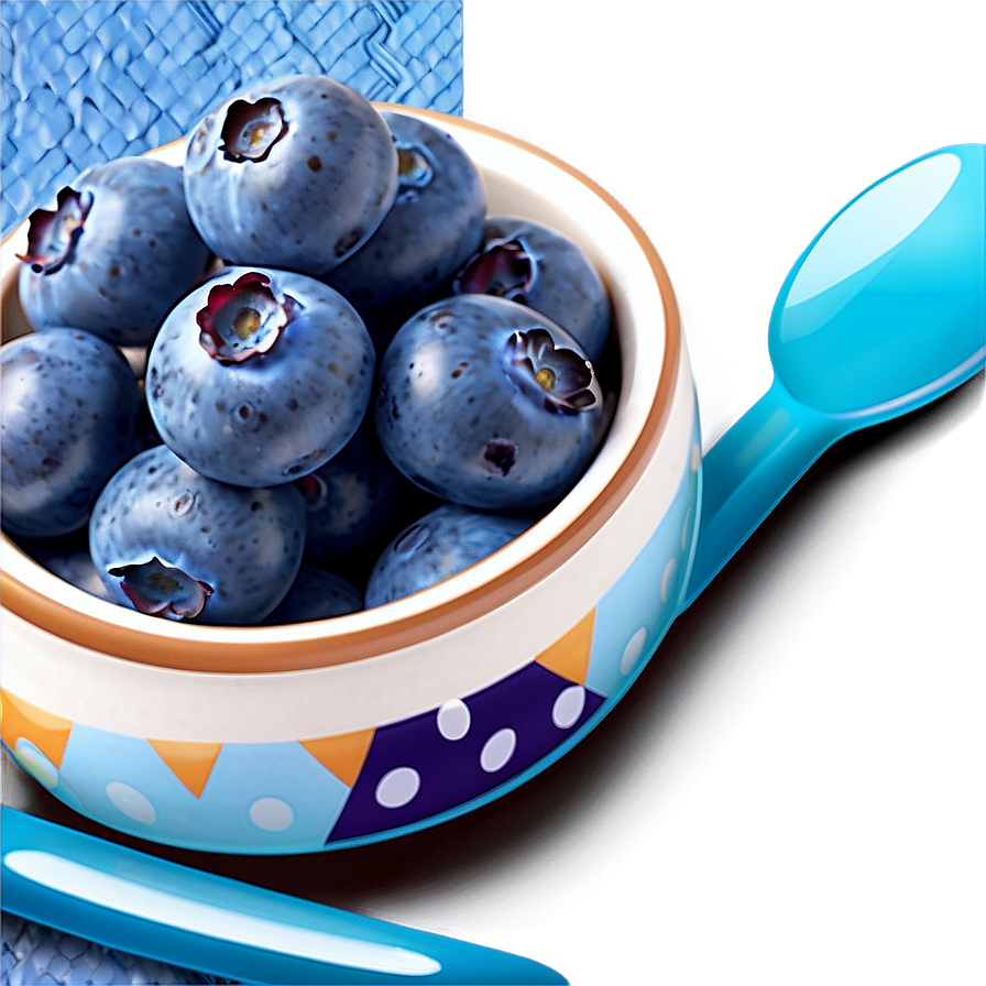 Blueberry Dessert Topping Png 05242024 PNG image