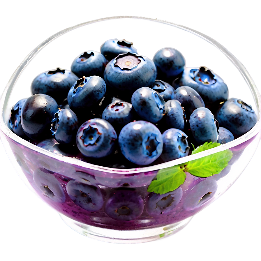 Blueberry Dessert Topping Png 43 PNG image