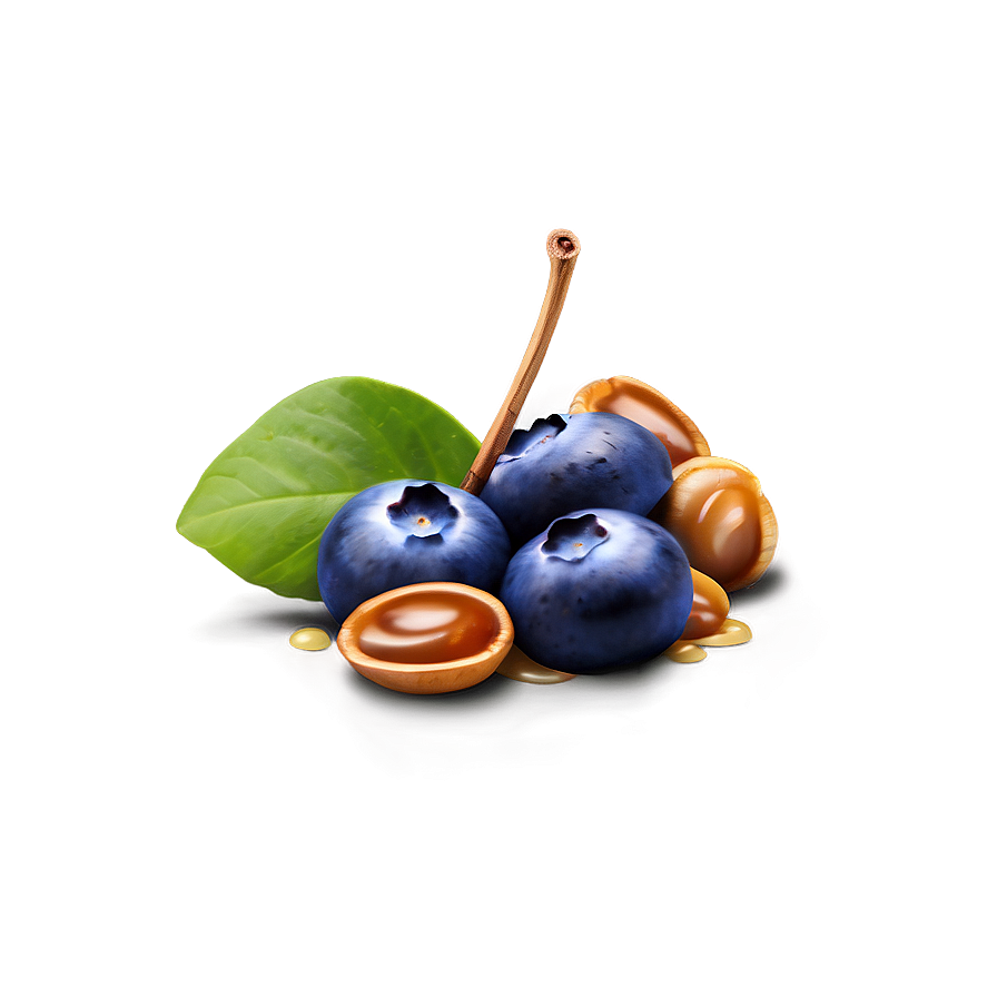 Blueberry Dessert Topping Png 93 PNG image