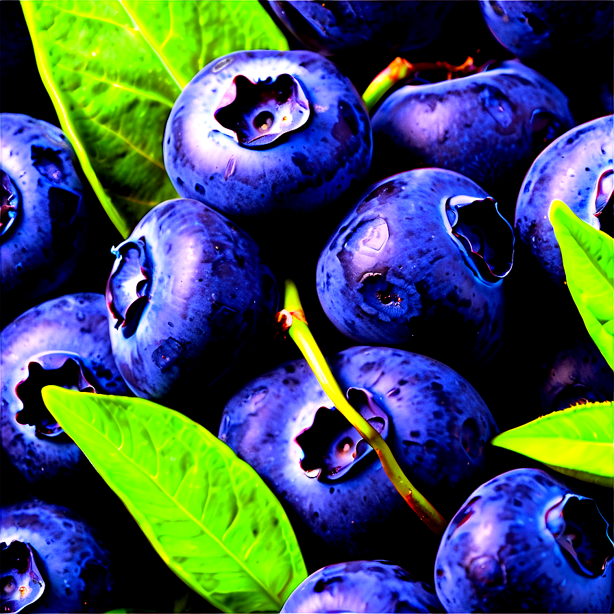 Blueberry Farm Fresh Png 31 PNG image