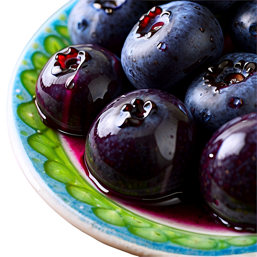 Blueberry Glaze Recipe Png 13 PNG image