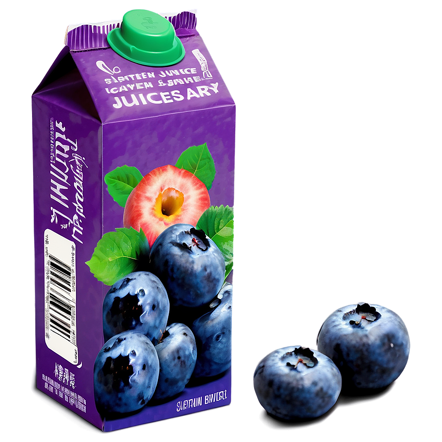 Blueberry Juice Box Png 06132024 PNG image