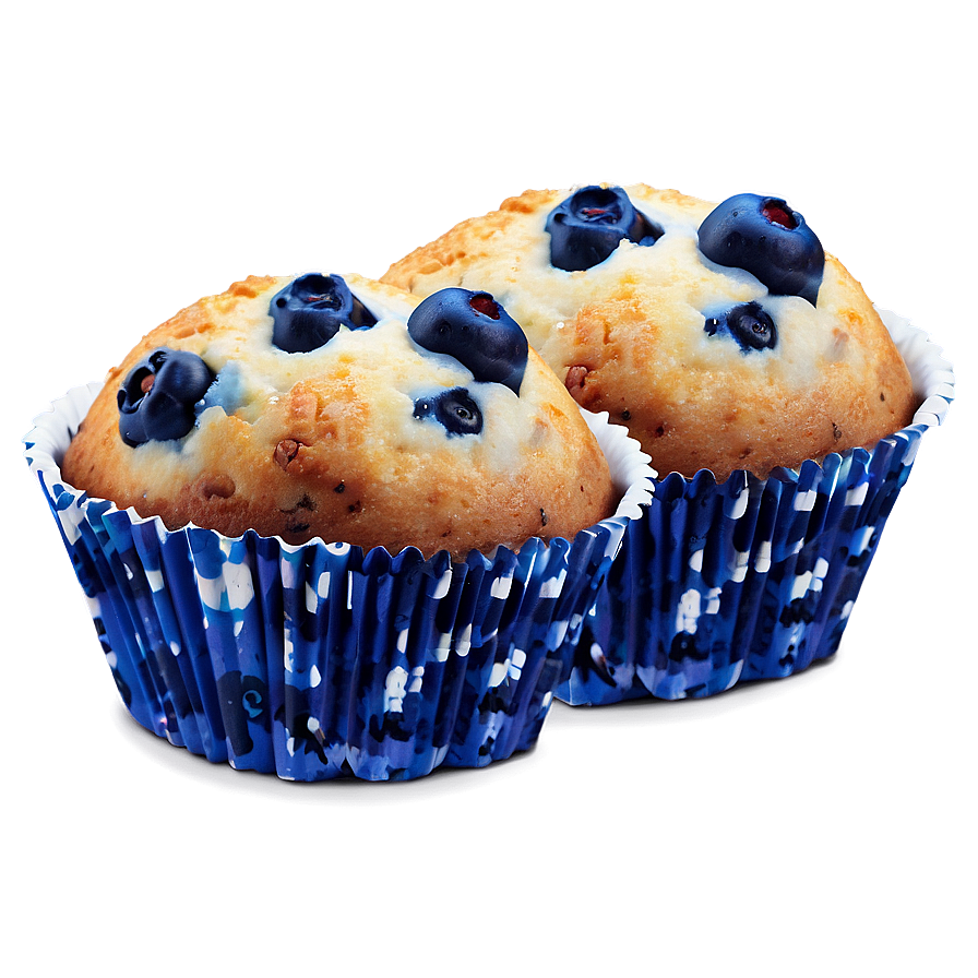 Blueberry Muffins Basket Png Tjx PNG image