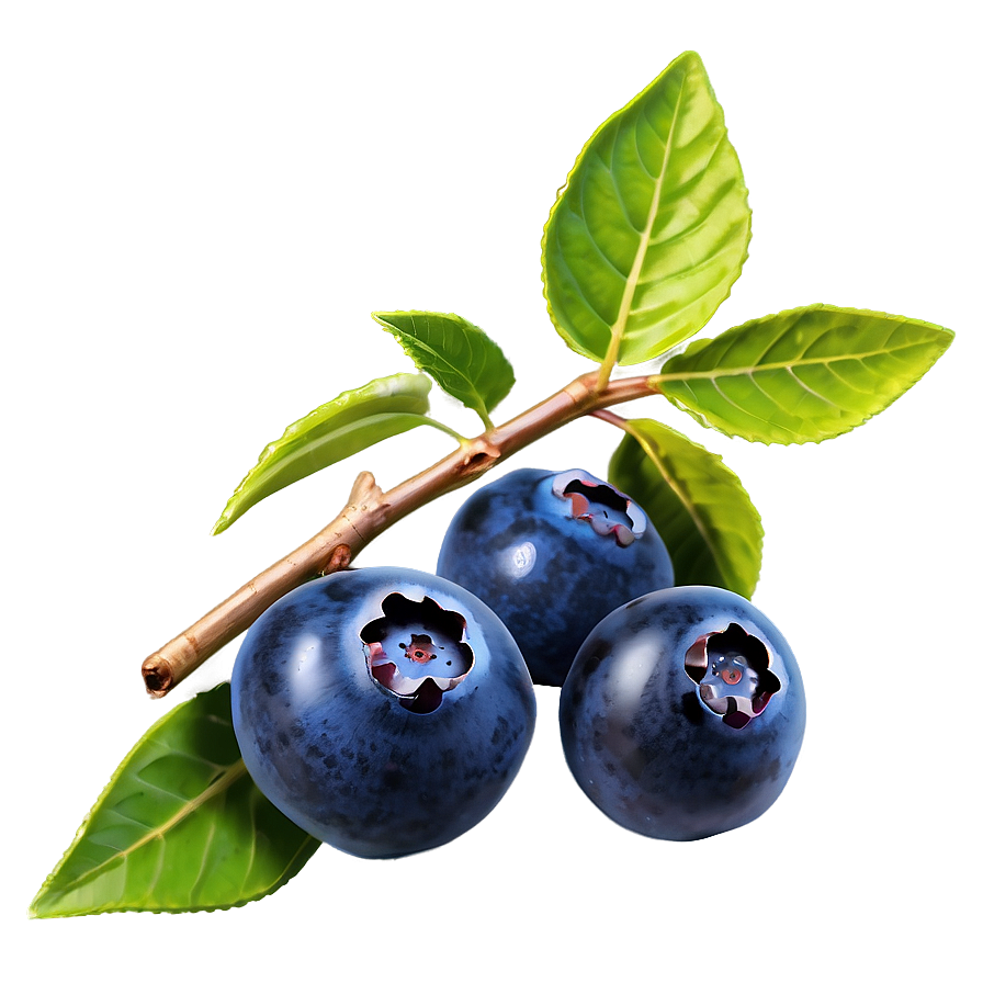 Blueberry Sprig Png 05242024 PNG image