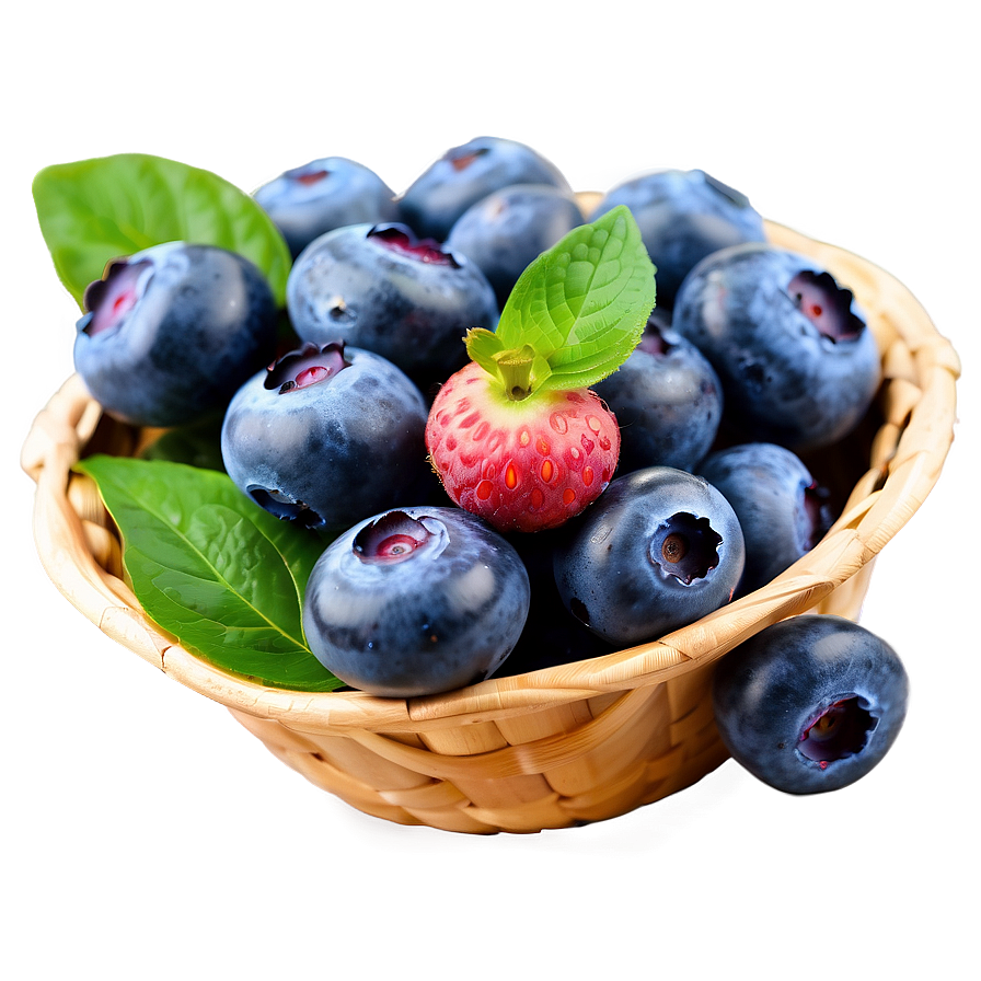 Blueberry Summer Delight Png 05212024 PNG image