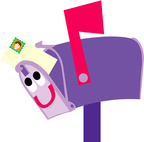 Blues Clues Mailbox Character PNG image